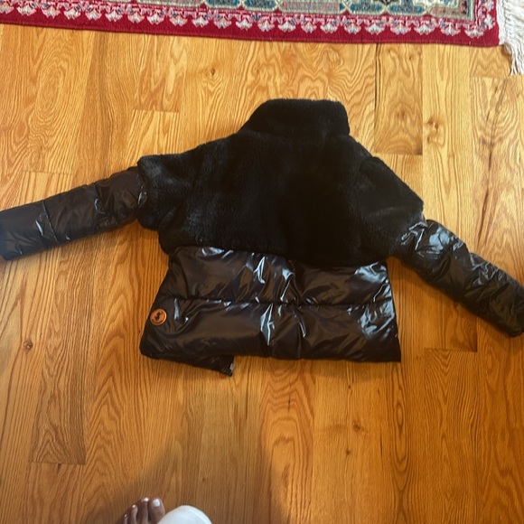 Girls save the duck winter coat size 8 - Picture 3 of 3